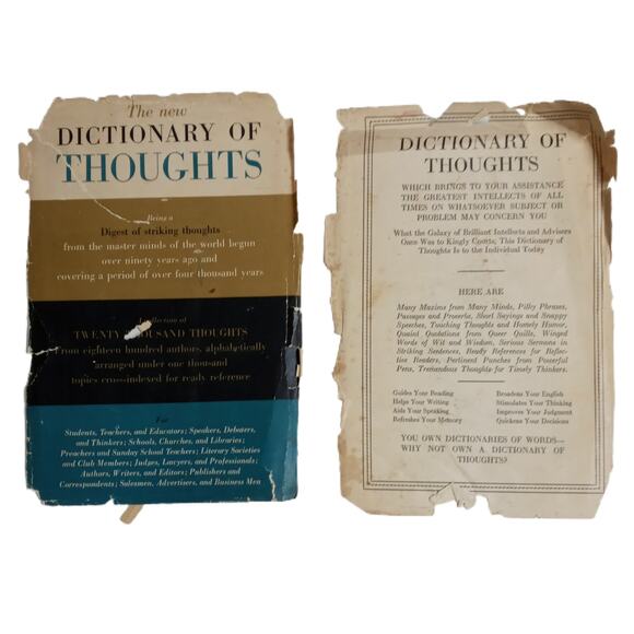 The New Dictionary of Thoughts A Comprehensive Alphabetically Organized Cyclo.. - Picture 4 of 16